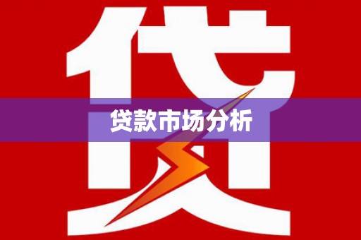 滨海贷款市场分析