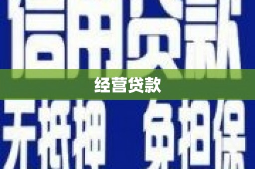 泾河经营贷款