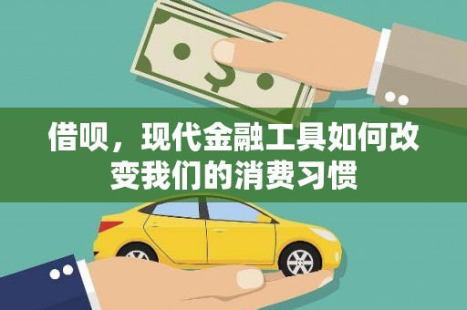 泸溪借呗，现代金融工具如何改变我们的消费习惯