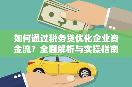 水林如何通过税务贷优化企业资金流？全面解析与实操指南