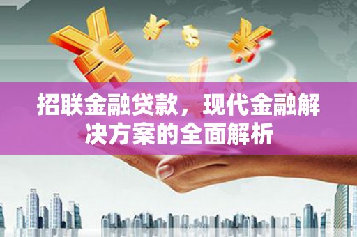 灌云招联金融贷款，现代金融解决方案的全面解析