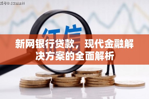 城东新网银行贷款，现代金融解决方案的全面解析