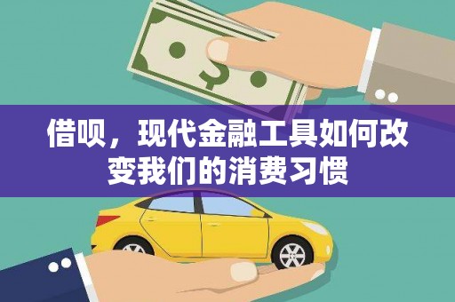 树林借呗，现代金融工具如何改变我们的消费习惯