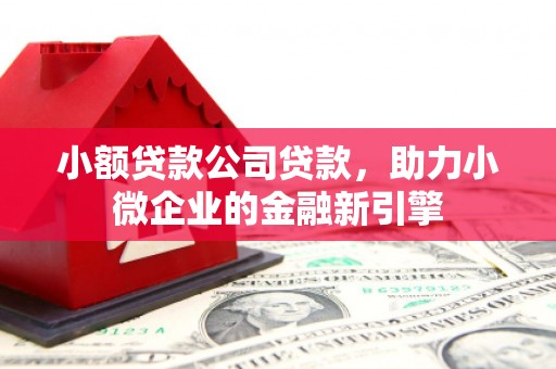 阿鲁科尔沁旗小额贷款公司贷款，助力小微企业的金融新引擎