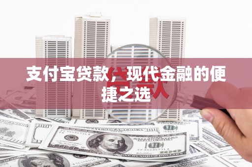 望奎支付宝贷款，现代金融的便捷之选