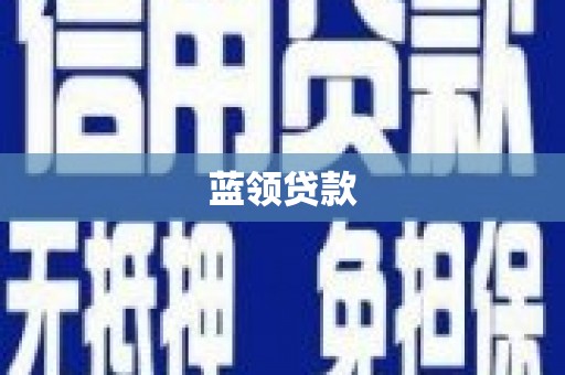 陵水蓝领贷款